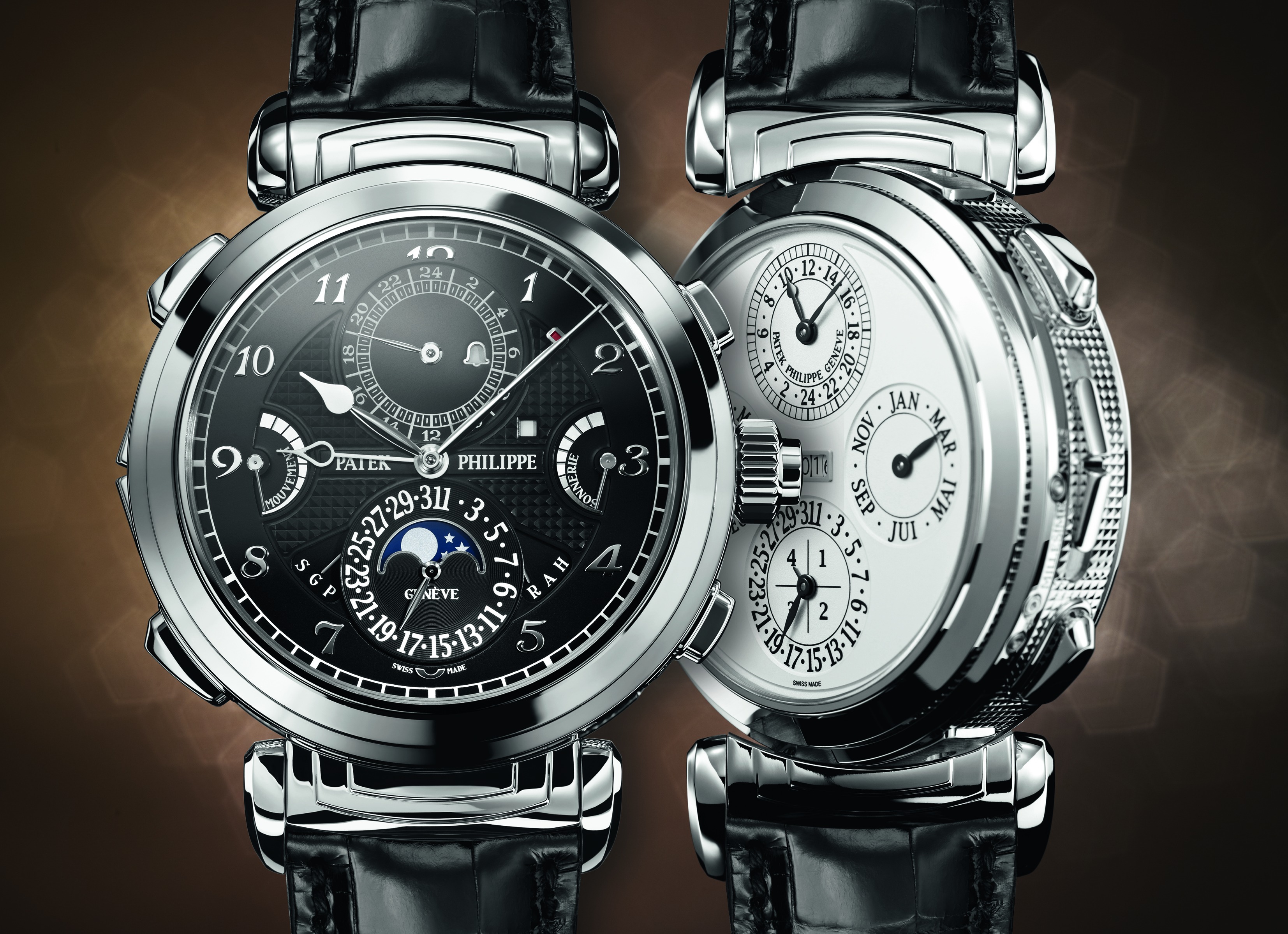 Высокое качество швейцарских часов. Patek Philippe. Часы наручные Патек Филип. Patek Philippe Grandmaster Chime.